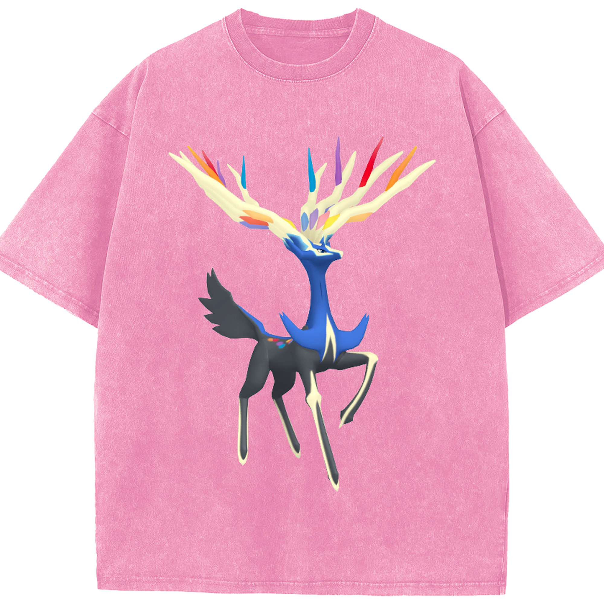 （画像用） ポケットモンスター Pokémon 綿100% ヴィンテージ風 半袖Tシャツ（フロントプリント）